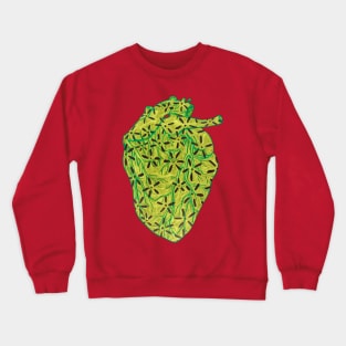 Floral Heart Crewneck Sweatshirt